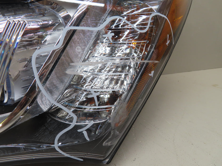 2013 2014 2015 2016 HYUNDAI SANTA FE LEFT HALOGEN HEADLIGHT LAMP OEM