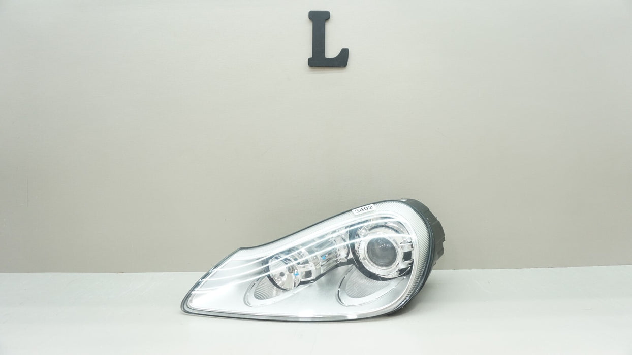 2008-2010 PORSCHE CAYENNE FRONT LH LEFT DRIVER SIDE HEADLIGHT OEM 7L5941031A