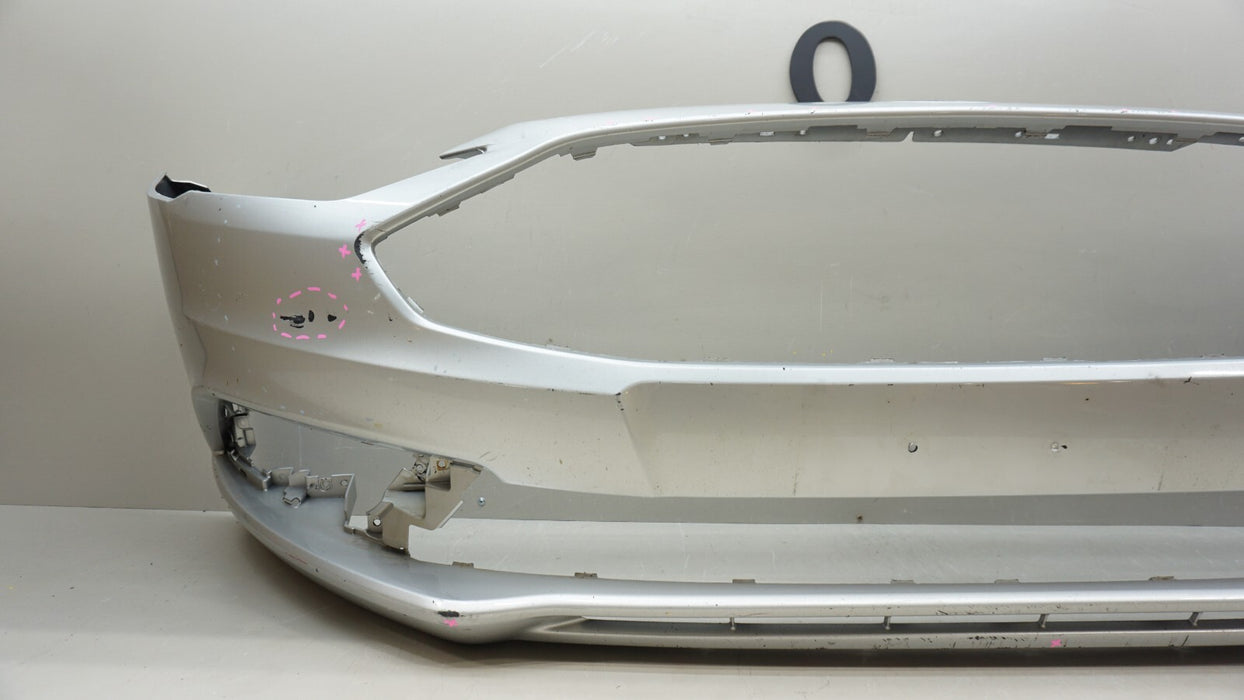 2017-2018 FORD FUSION FRONT BUMPER COVER PANEL W/ EMBLEM OEM HS73-17757-AEW
