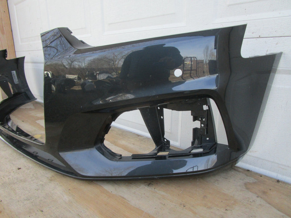 17 18 AUDI A5 BASE FRONT BUMPER COVER OEM