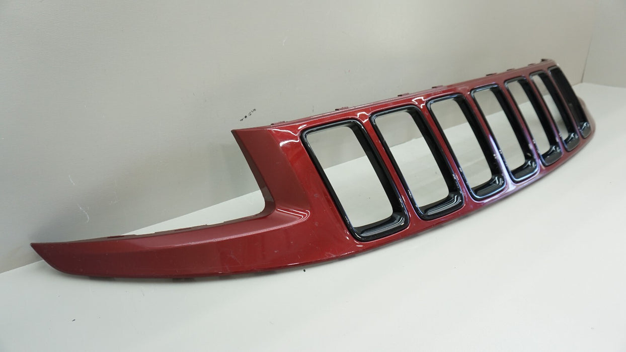 2014-2016 JEEP GRAND CHEROKEE FRONT BUMPER GRILLE BEZEL COVER TRIM OEM 1WL32TR
