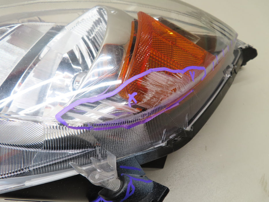 2014-2018 MITSUBISHI MIRAGE FRONT LEFT DRIVER SIDE HEADLIGHT HALOGEN LAMP OEM