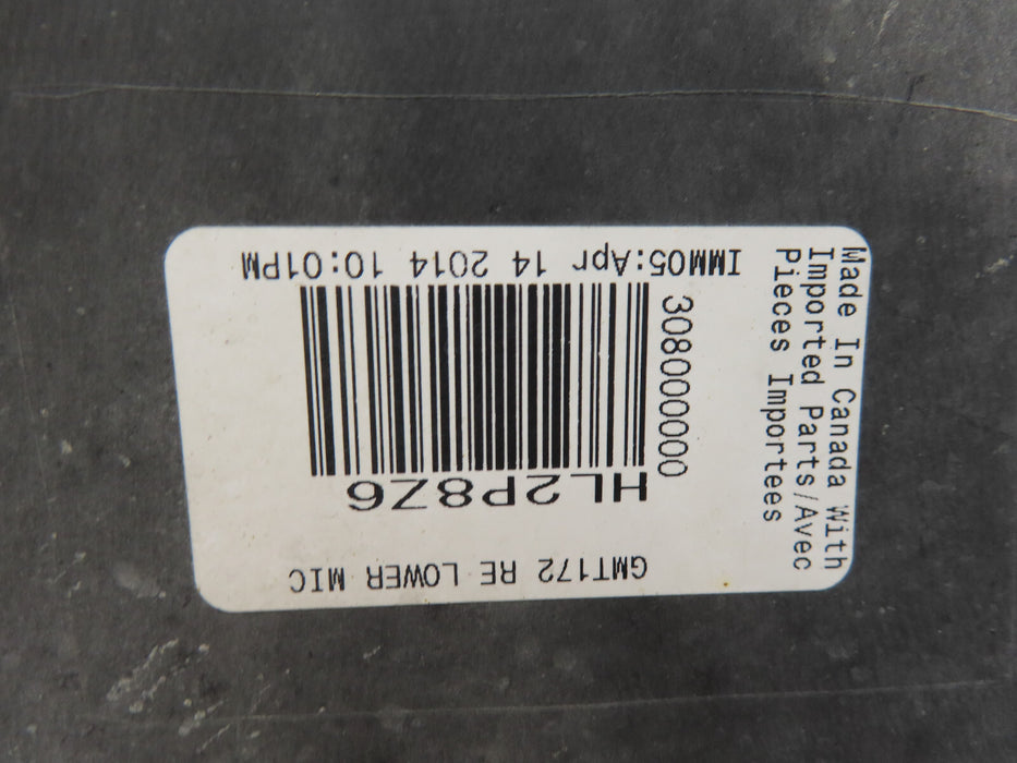 2010-2015 CHEVROLET EQUINOX REAR BUMPER COVER OEM
