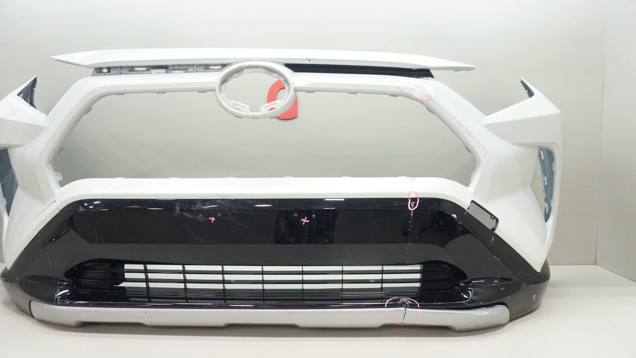 2019-2024 TOYOTA RAV4 FRONT BUMPER COVER PANEL WITH VALANCE OEM