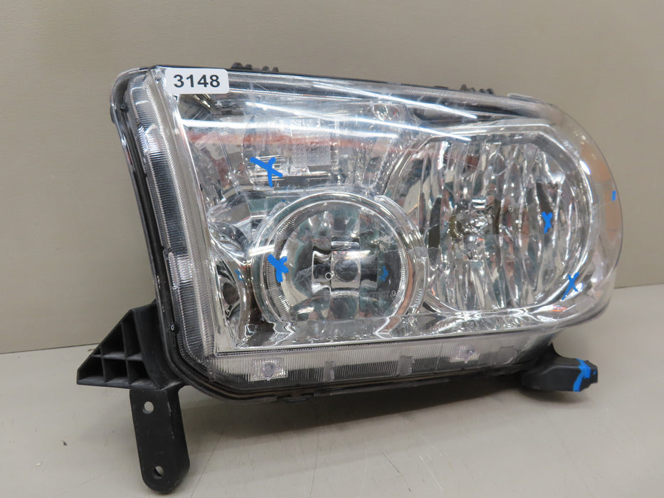 2007-2013 TOYOTA TUNDRA FRONT RIGHT PASSENGER HEADLIGHT HALOGEN OEM