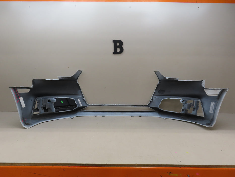 2017 2018 2019 AUDI A4 B9 S-LINE FRONT BUMPER COVER OEM 8W0807437