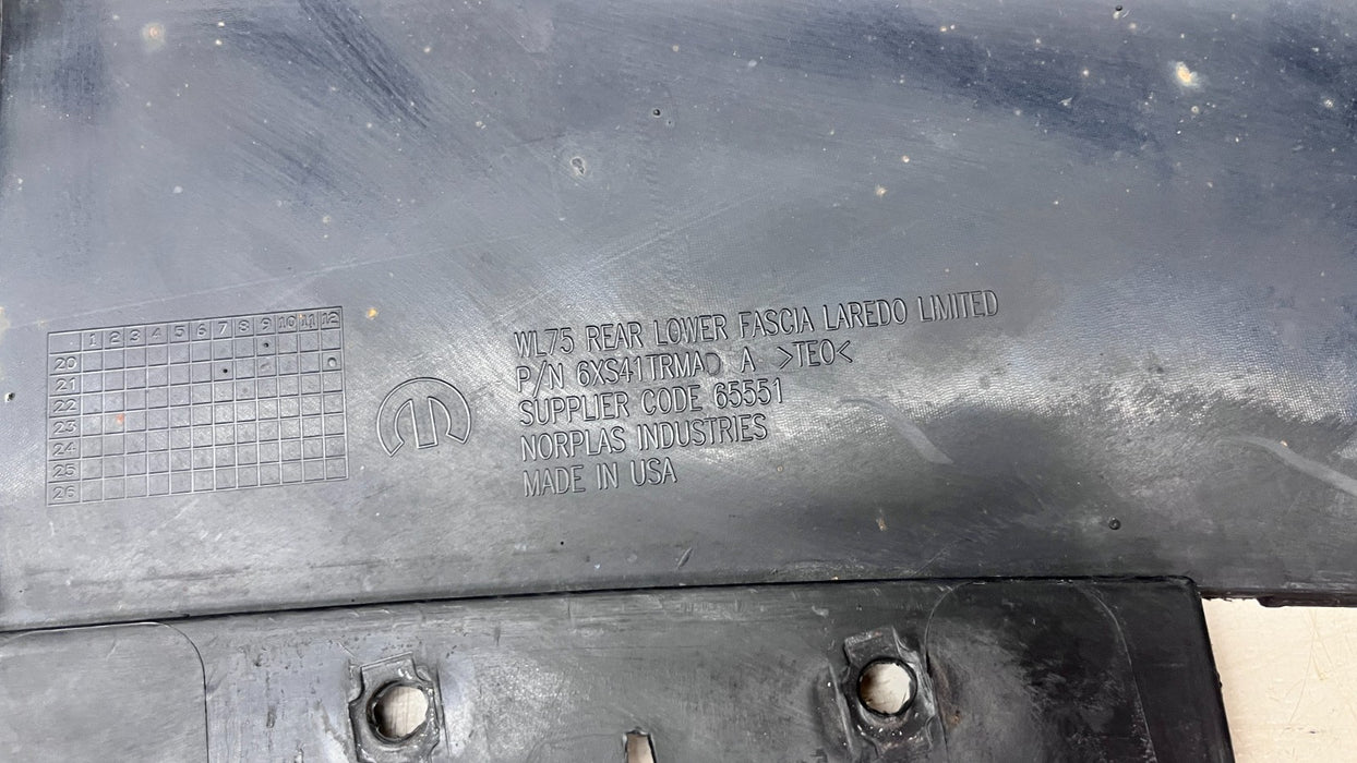2021-2024 JEEP GRAND CHEROKEE L REAR LOWER VALANCE OEM 6XS41TRMAD