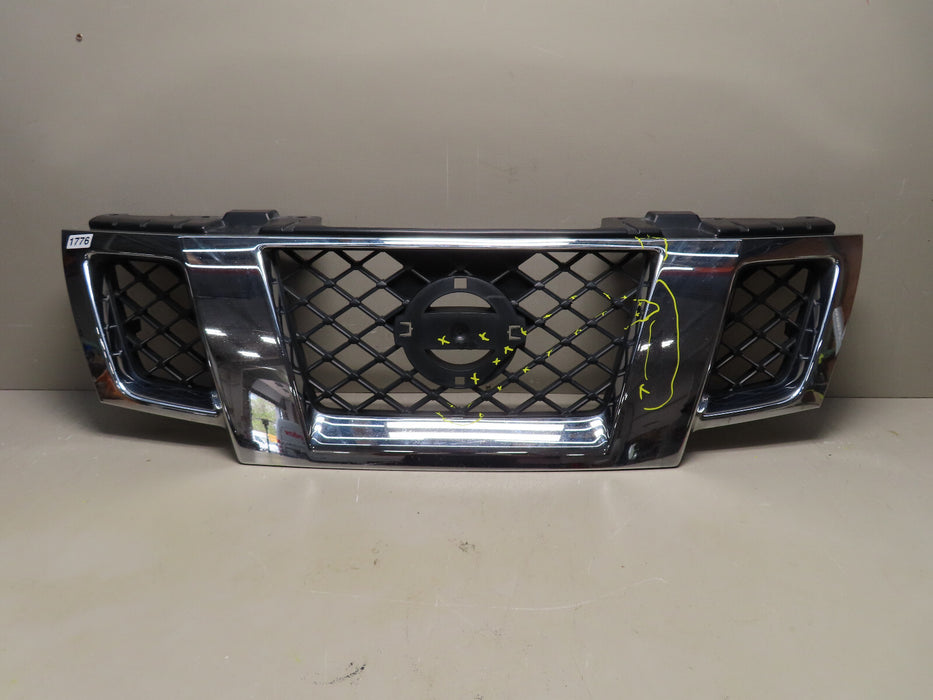 2009-2017 NISSAN FRONTIER FRONT UPPER RADIATOR GRILLE GRILL OEM, P#62310-ZL00B