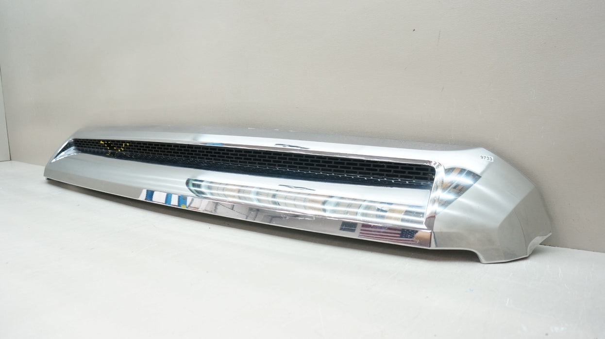 2014-2021 TOYOTA TUNDRA FRONT HOOD BULGE SCOOP CHROME MOLDING OEM