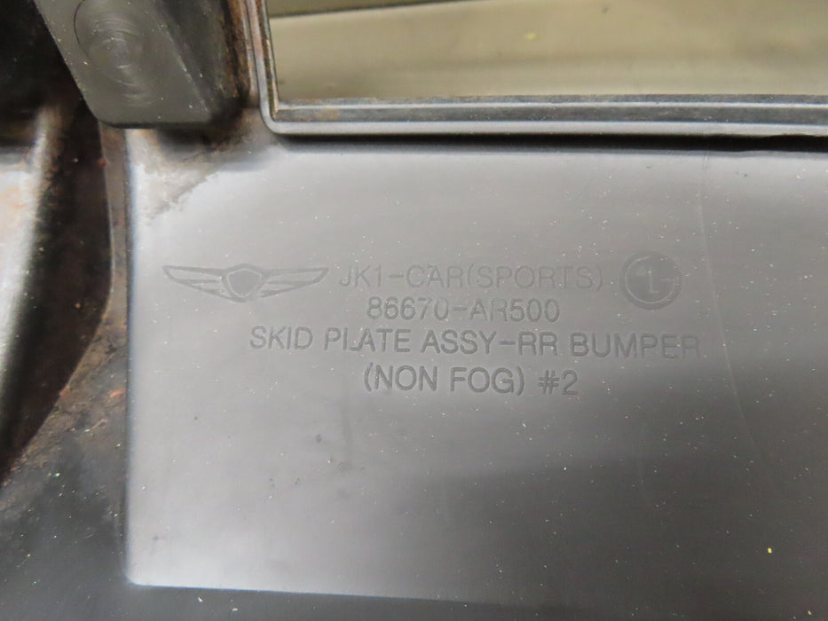2022 2023 HYUNDAI GENESIS GV70 SPORT REAR BUMPER COVER OEM 86611-AR500