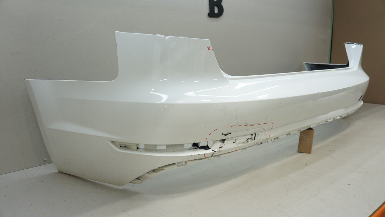 2017 AUDI A4 QUATTRO PREMIUM 4DR SEDAN REAR BUMPER COVER PANEL OEM 8W5807511F