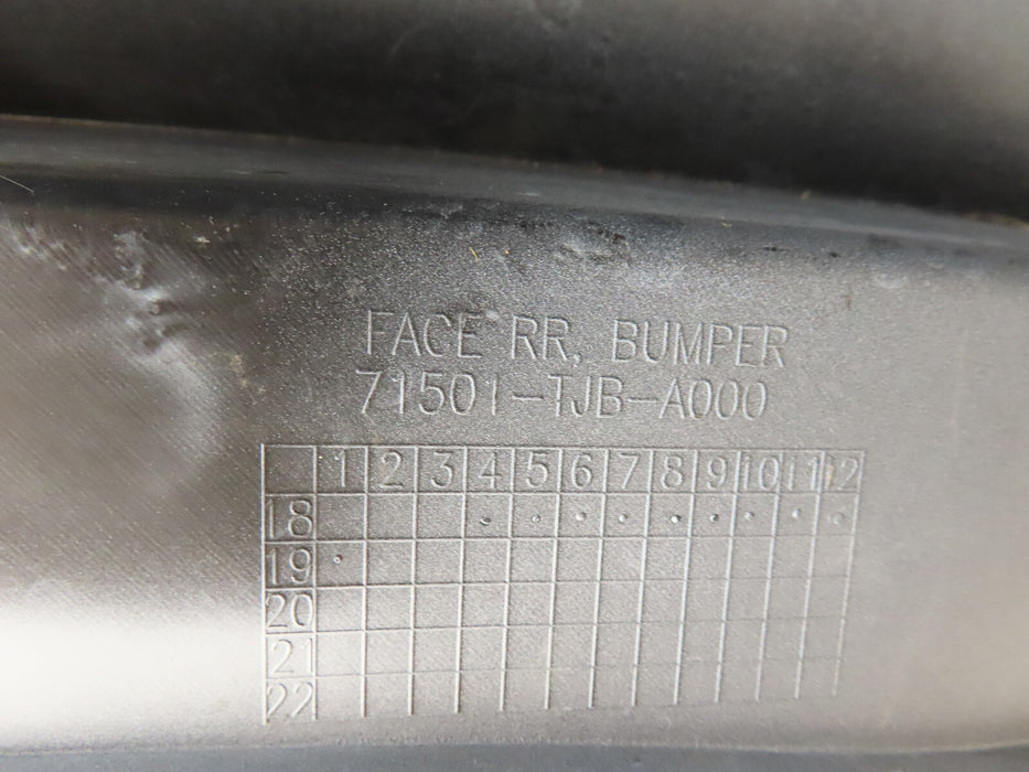 2019-2021 ACURA RDX REAR BUMPER COVER OEM 71501-TJB-A000