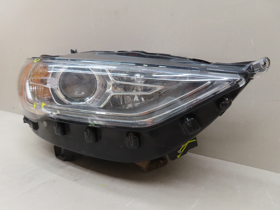 2017-2020 FORD FUSION FRONT RIGHT SIDE HEADLIGHT LAMP HALOGEN OEM HS73-13W029-CF