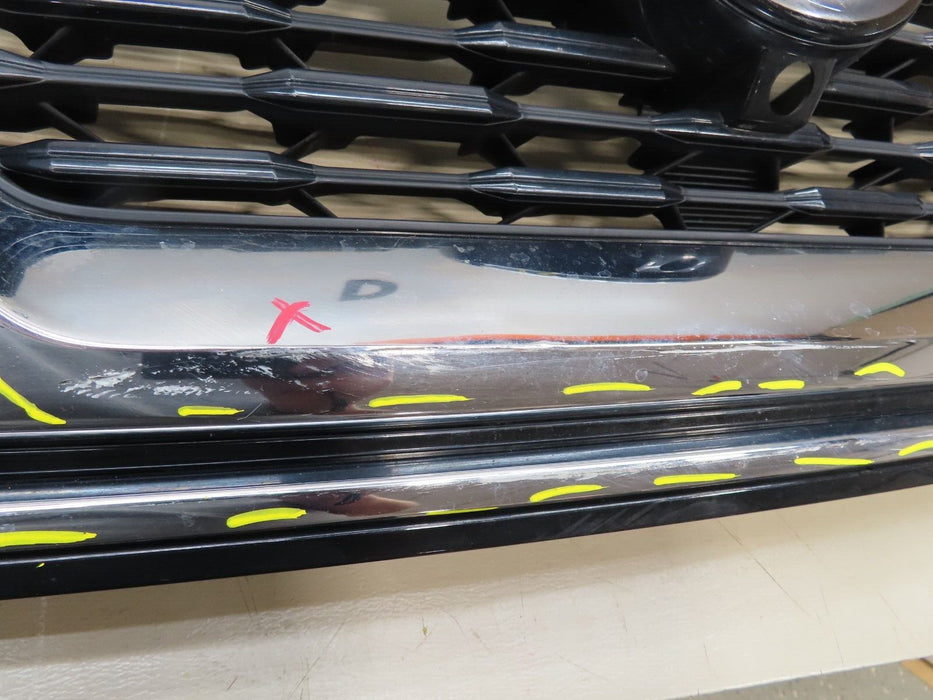 2021-2022 NISSAN ROGUE FRONT RADIATOR GRILLE GRILL W/ EMBLEM OEM 62310-6RA0B