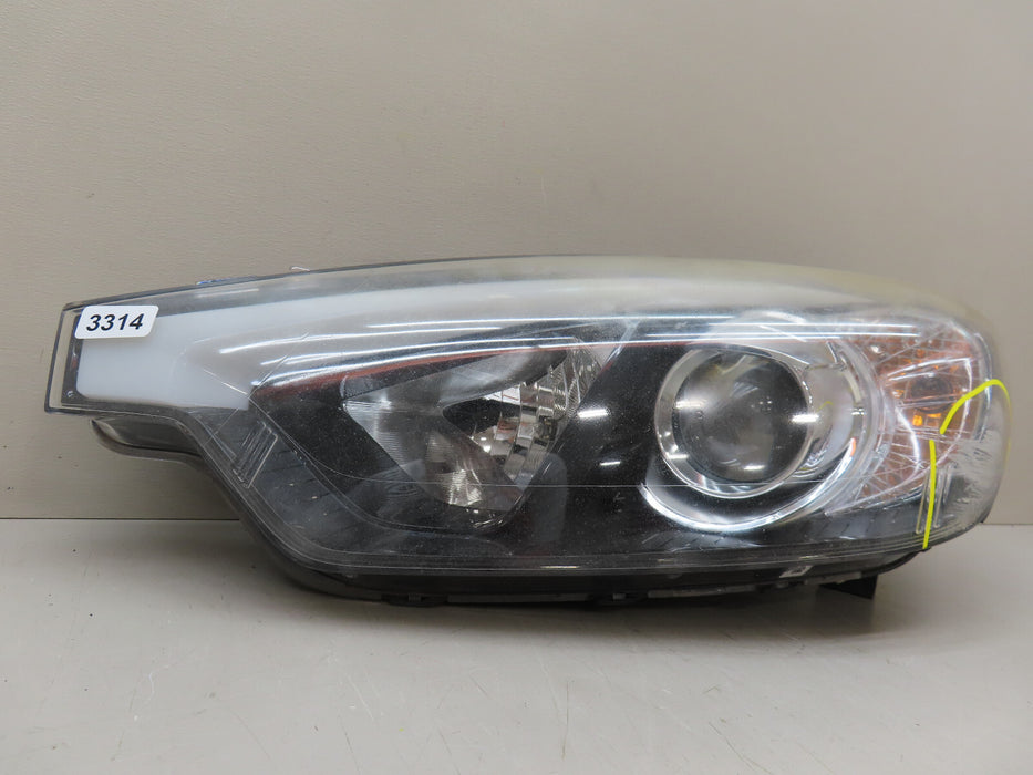 2014-2016 KIA FORTE FRONT LEFT DRIVER SIDE HEADLIGHT LAMP HALOGEN OEM