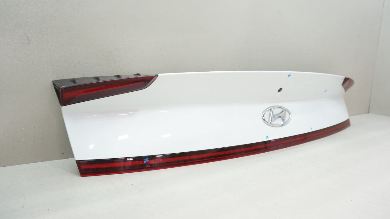 2020-2023 HYUNDAI SONATA REAR DECK LID FINISH PANEL W/CAMERA OEM 87371-L0000