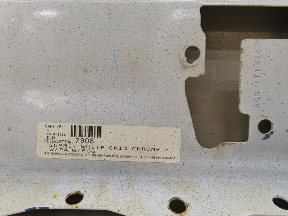 2015-2019 GMC SIERRA 2500/3500 FRONT METAL BUMPER OEM W/SENSOR HOLES