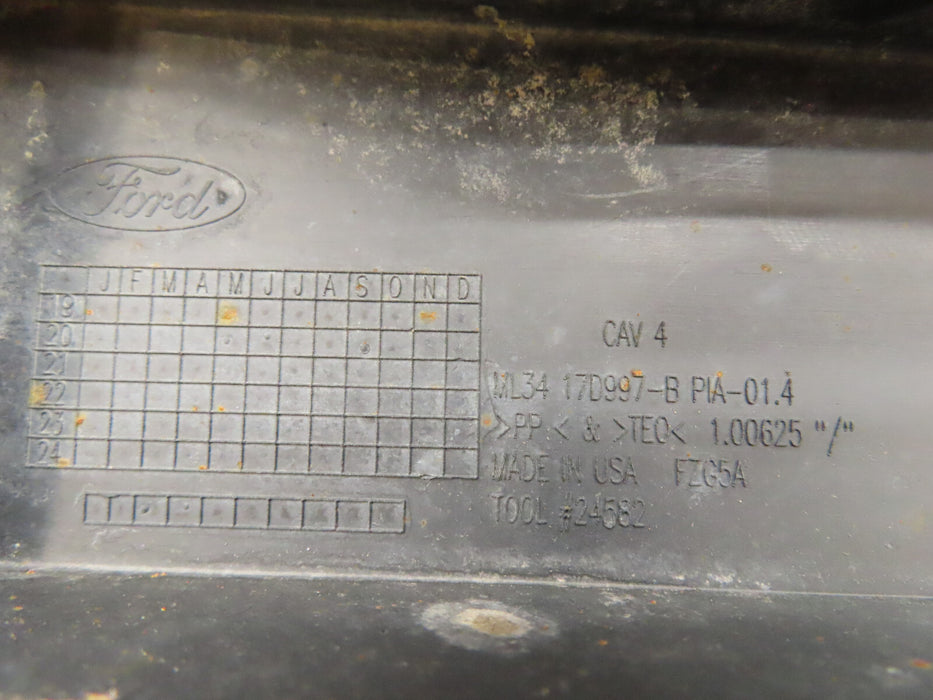 2021 2022 2023 FORD F-150 FRONT LOWER AIR DAM DEFLECTOR COVER OEM ML34-17D997