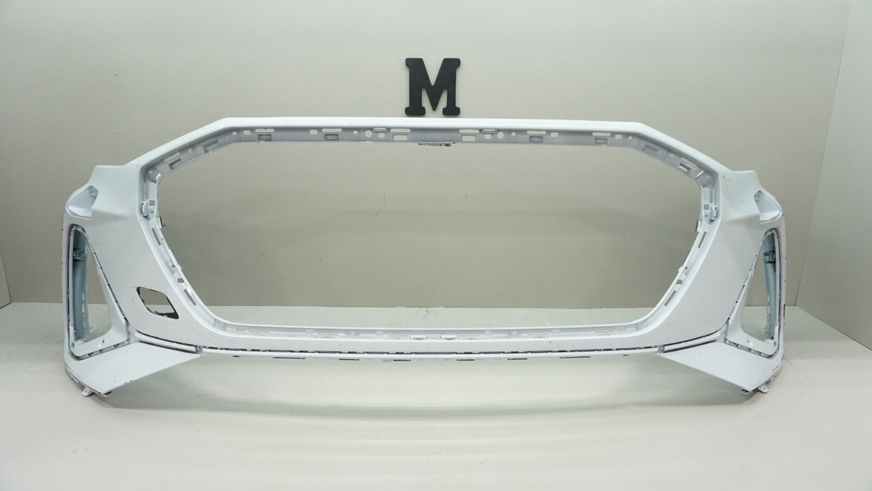 2019-2021 AUDI E-TRON FRONT BUMPER COVER 4KE807437 OEM 2020