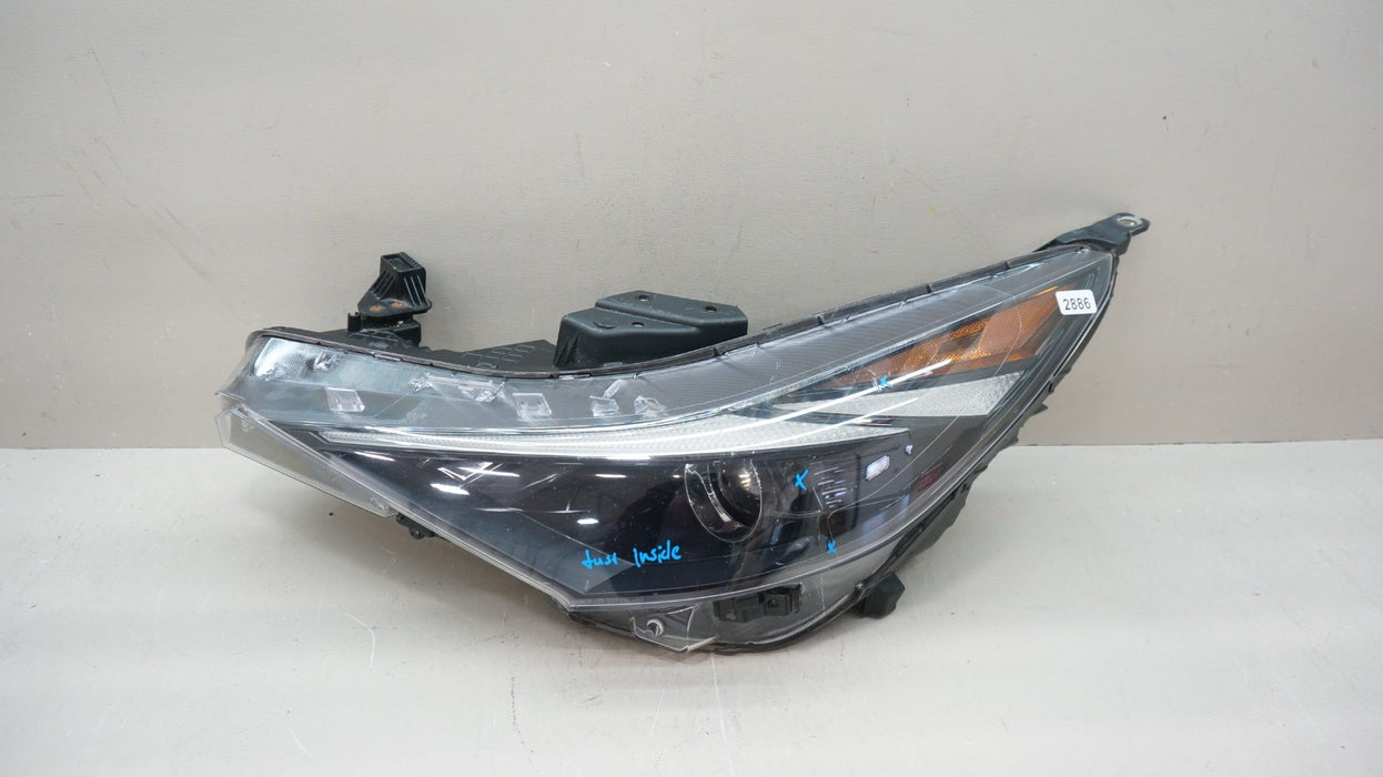 2021-2023 HYUNDAI ELANTRA FRONT LEFT DRIVERS SIDE HALOGEN HEADLIGHT OEM