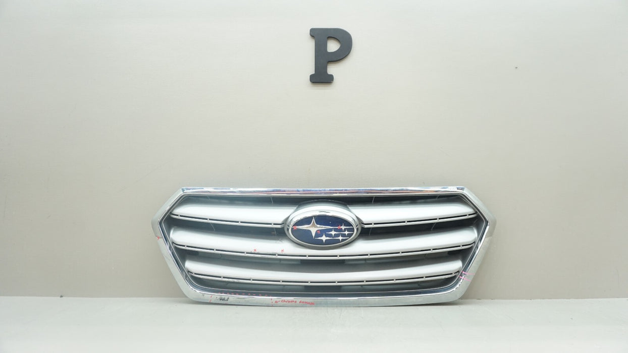 2015-2017 SUBARU OUTBACK LEGACY FRONT UPPER GRILLE OEM 91122AL02A OEM