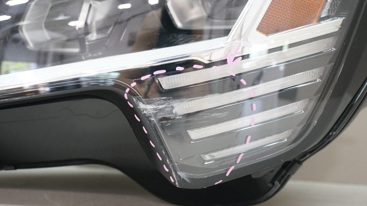 2019-2023 AUDI E-TRON FRONT LEFT DRIVER SIDE LED HEADLIGHT OEM 4KE941039F