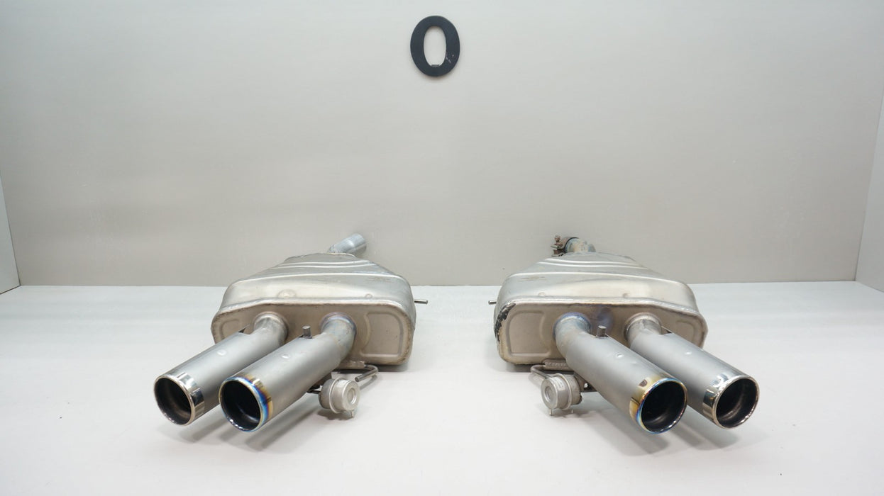 2017-2020 JAGUAR F-TYPE SVR TITANIUM VALVED EXHAUST SET OEM