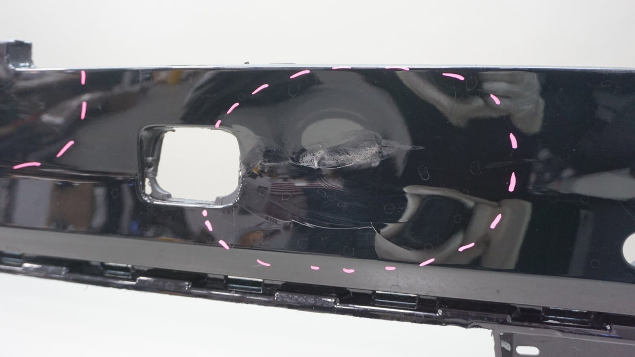 2017-2019 AUDI Q7 REAR LOWER BUMPER COVER W/ PARKING SENSOR HOLES 4M0807527B OEM