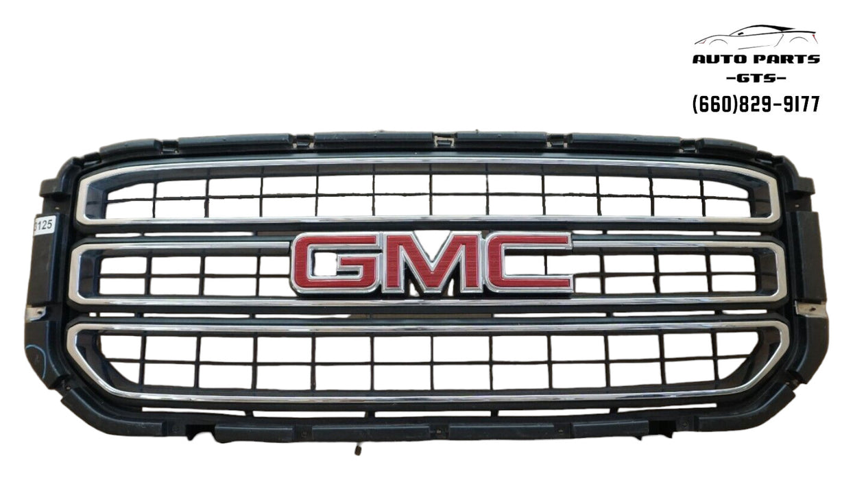 2015 - 2018 GMC YUKON FRONT BUMPER UPPER CENTER EXTERIOR GRILLE GRILL TRIM OEM