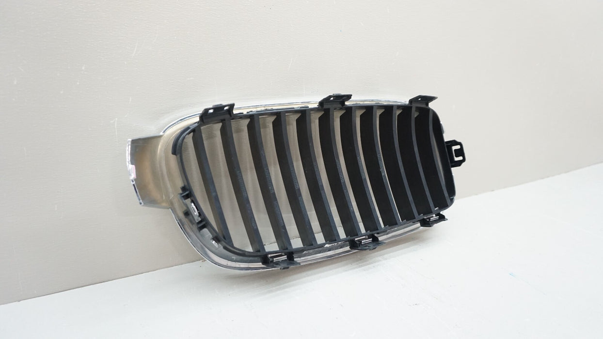 2012-2019 BMW 3 SERIES F30 F35 FRONT LEFT KIDNEY GRILLE OEM 51137405835