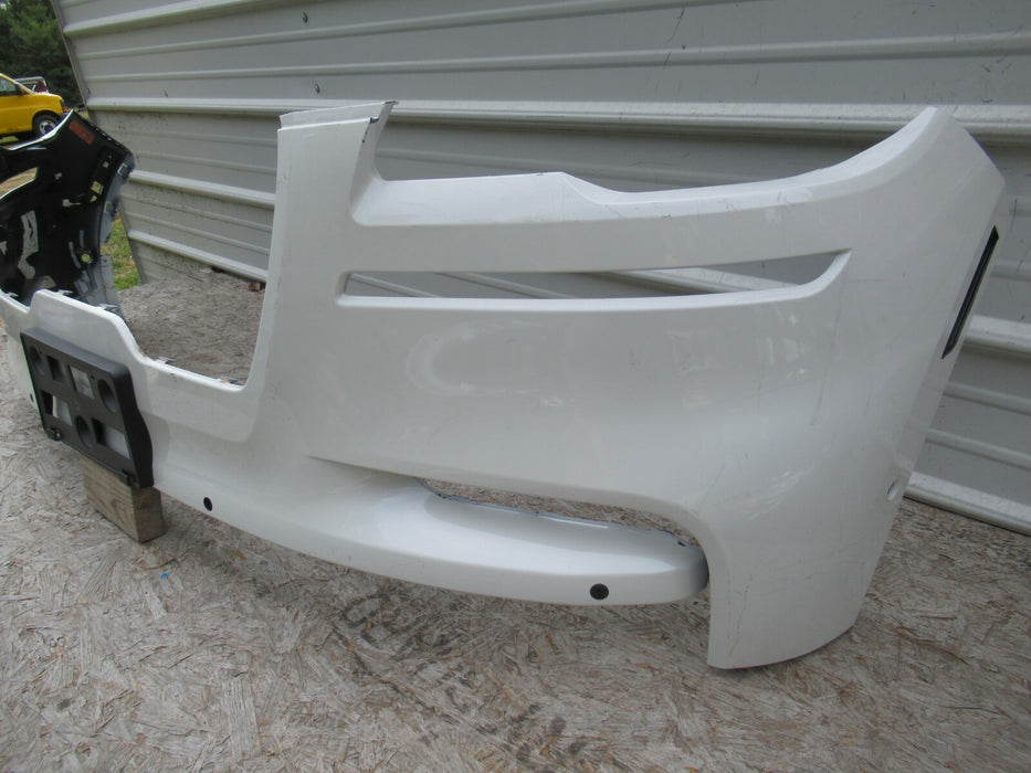 2020-2021 LINCOLN AVIATOR FRONT BUMPER COVER PLASTIC WHITE LC5B-17C831-ADW OEM