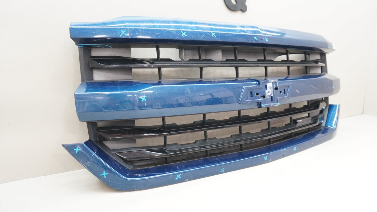 2016-2018 CHEVROLET SILVERADO 1500 Z71 FRONT BUMPER RADIATOR GRILLE OEM