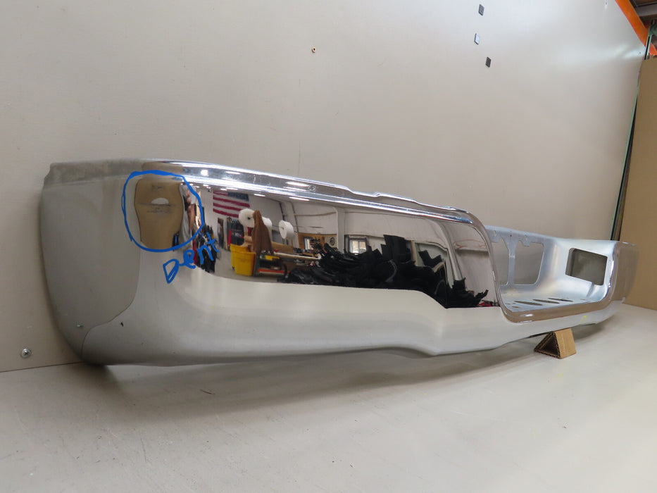 2007 2008 2009 2010 2011 2012 2013 TOYOTA TUNDRA REAR BUMPER CHROME METAL OEM