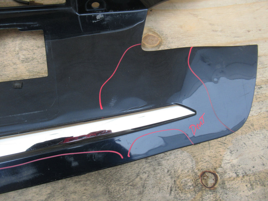 2017 2018 2019 INFINITI QX70 REAR TRUNK LID TRIM PANEL MOLDING OEM