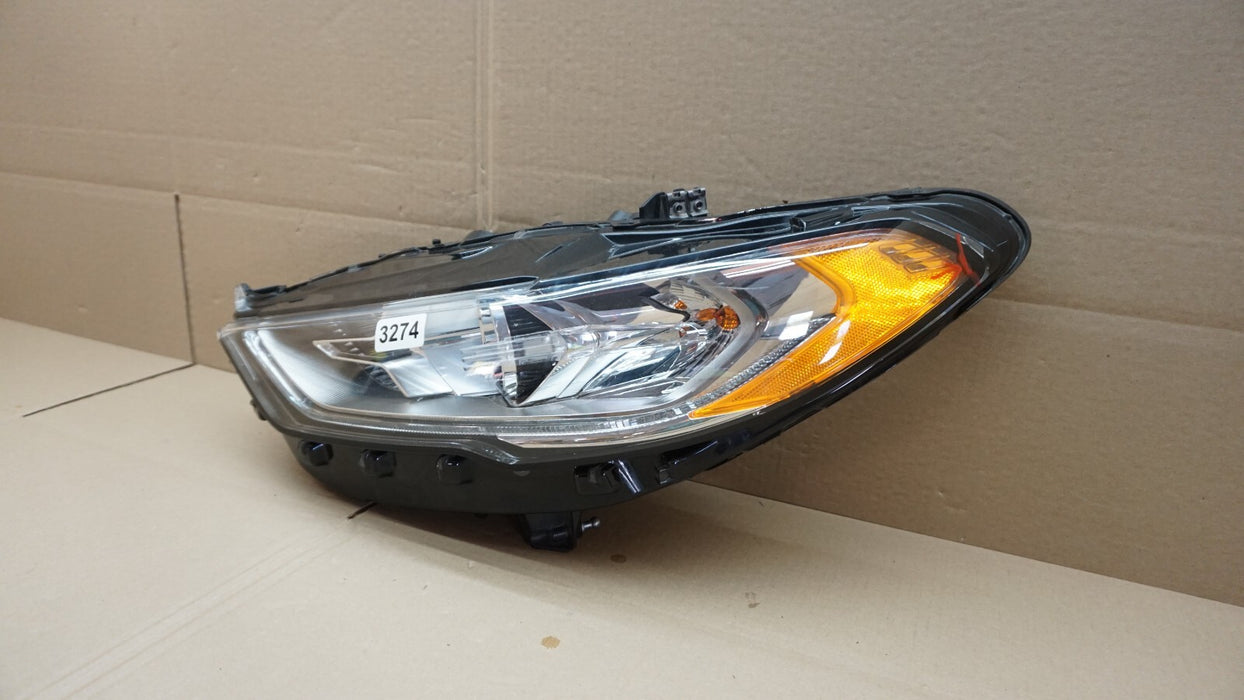 2017-2018 FORD FUSION LEFT DRIVER SIDE HEADLIGHT HEADLAMP LED  W/ BALLAST OEM