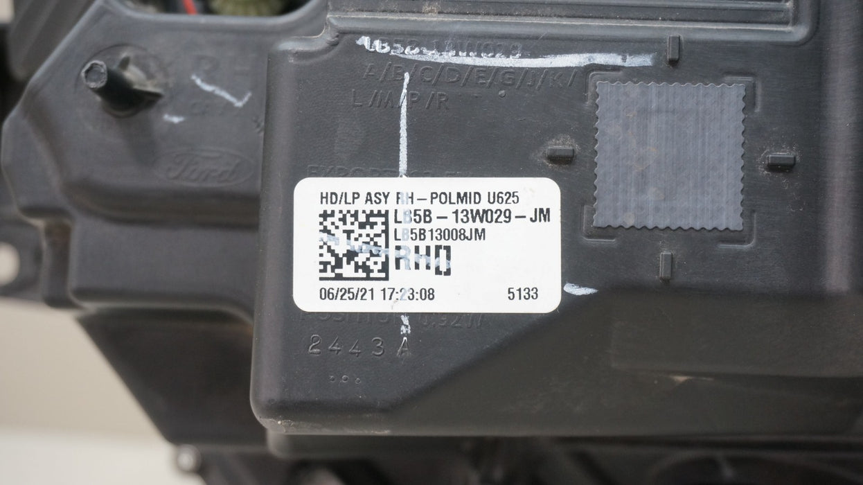 2020-2024 FORD EXPLORER FRONT RIGHT PASSENGER SIDE LED HEADLIGHT OEM