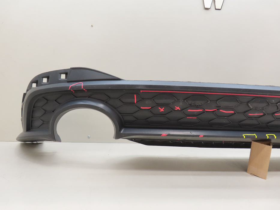 2022-2024 VOLKSWAGEN JETTA GLI REAR LOWER VALANCE BUMPER COVER OEM