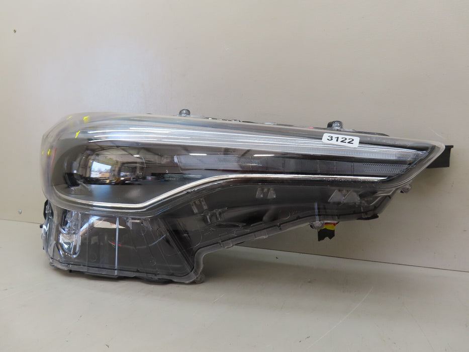 2022-2024 TOYOTA COROLLA CROSS RIGHT PASSENGER SIDE HEADLIGHT LED OEM