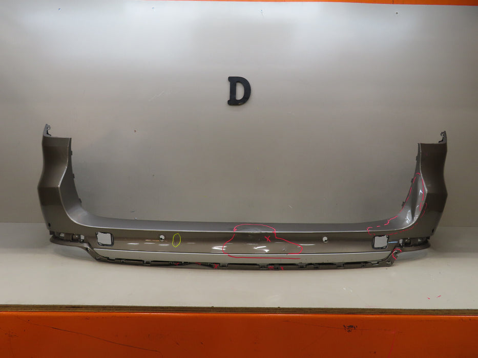 2014 2015 2016 BMW X5 BASE REAR BUMPER COVER OEM 51127294392