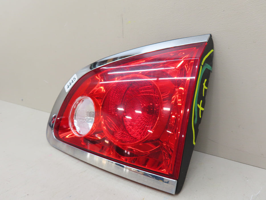 2008 - 2012 BUICK ENCLAVE RIGHT PASSENGER SIDE BACK UP INNER TAIL LIGHT OEM