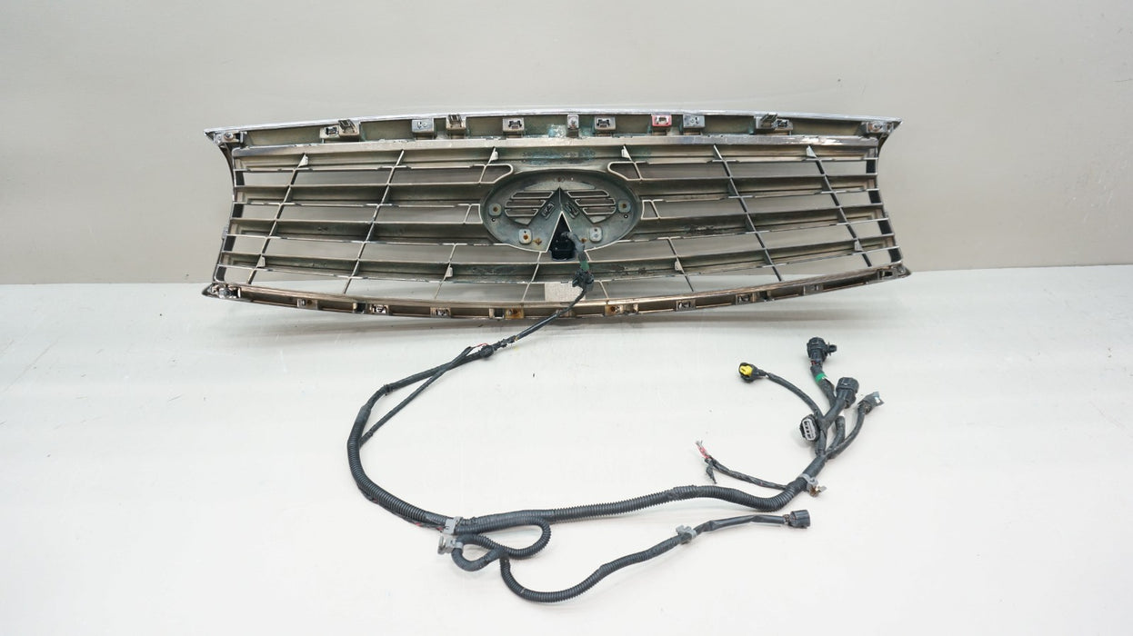 2014-2015 INFINITI QX70 FRONT BUMPER RADIATOR GRILLE OEM 62070-3EV0A