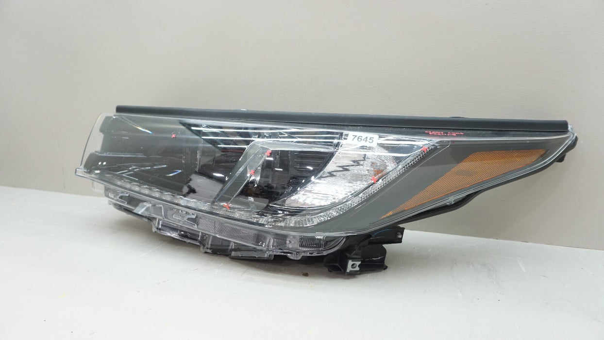 2017-2019 TOYOTA HIGHLANDER FRONT LH LEFT DRIVER SIDE HALOGEN HEADLIGHT OEM