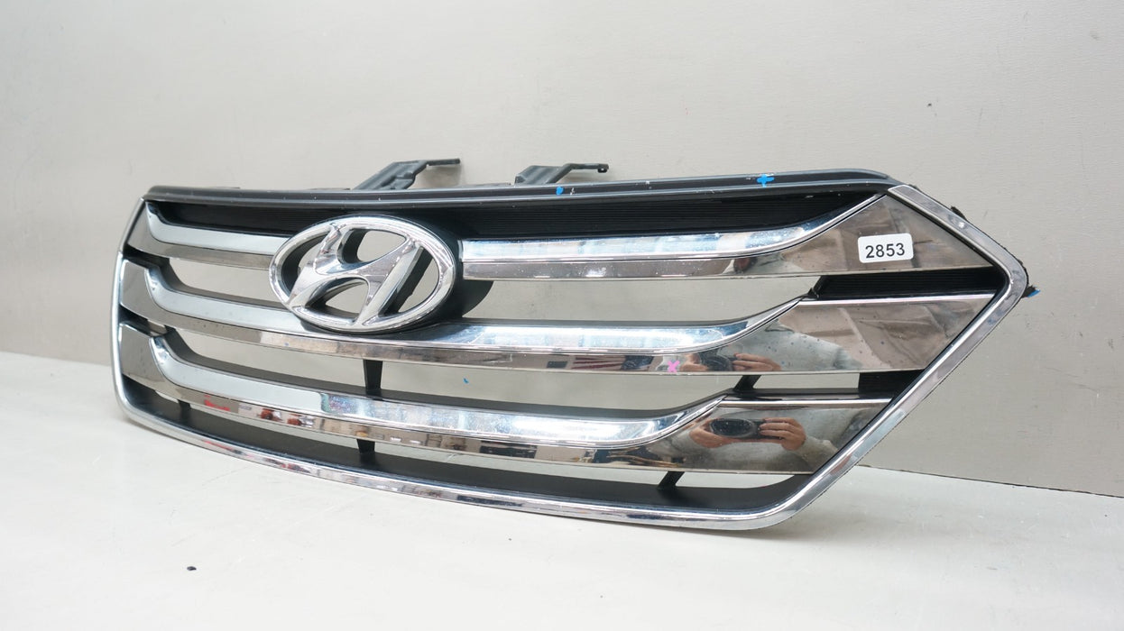 2013-2015 HYUNDAI SANTA FE FRONT BUMPER RADIATOR GRILLE OEM 86351-2W000
