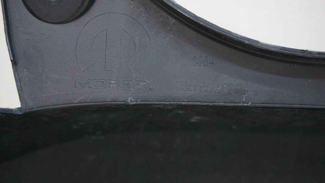 2015-2018 JEEP RENEGADE REAR BUMPER COVER TEXTURED PANEL OEM 735585023