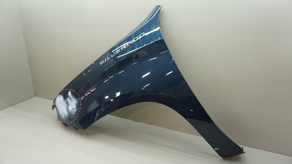 2019-2023 CHEVROLET SILVERADO 1500 FRONT LH LEFT DRIVER SIDE FENDER OEM