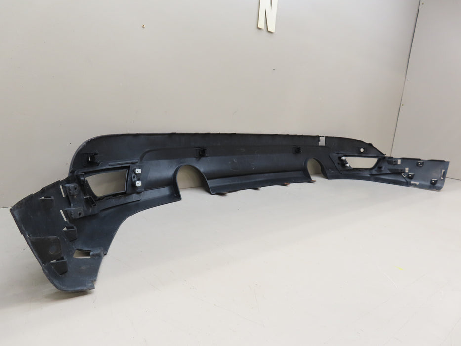 2017-2020 JAGUAR F-PACE X761 REAR BUMPER LOWER COVER W/SENSOR HOLES OEM