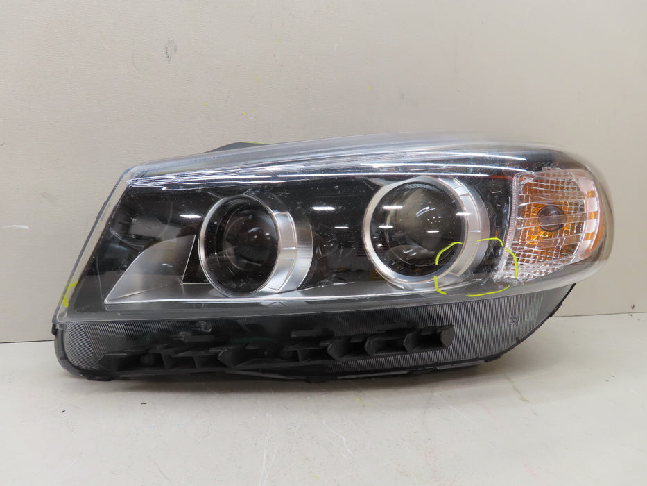 2016 2017 2018 KIA SORENTO FRONT LEFT DRIVER HEADLIGHT HALOGEN W/LED OEM 92101C6