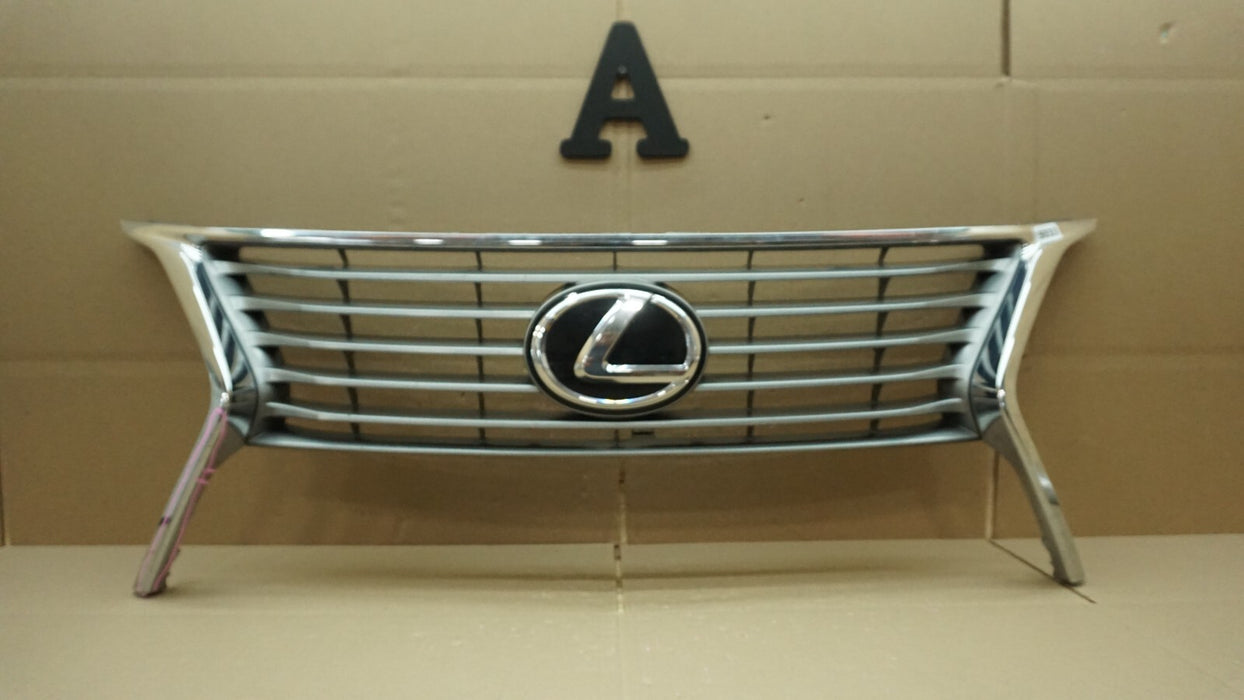 2013-2015 LEXUS RX RX350 FRONT UPPER BUMPER CHROME GRILLE GRILEE OEM 53101-OE140