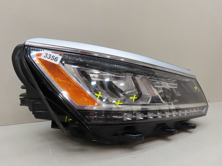 2020-2022 VOLKSWAGEN PASSAT FRONT RIGHT PASSENGER SIDE HEADLIGHT OEM