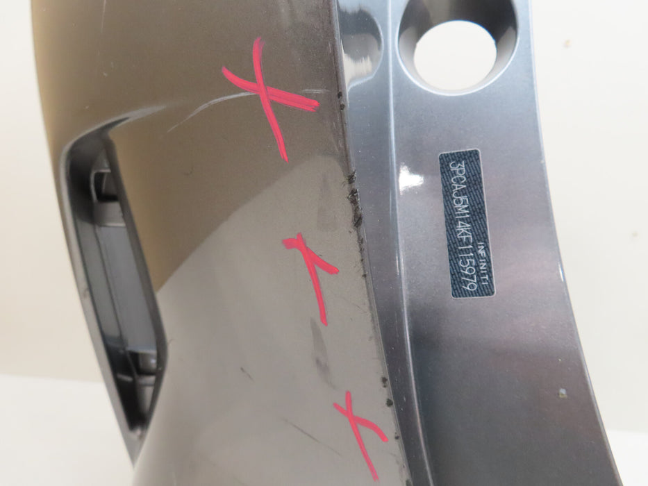 2019 2020 INFINITI QX50 REAR BUMPER COVER OEM 85022-5NA0H